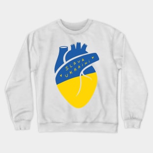 slava ukraini Crewneck Sweatshirt